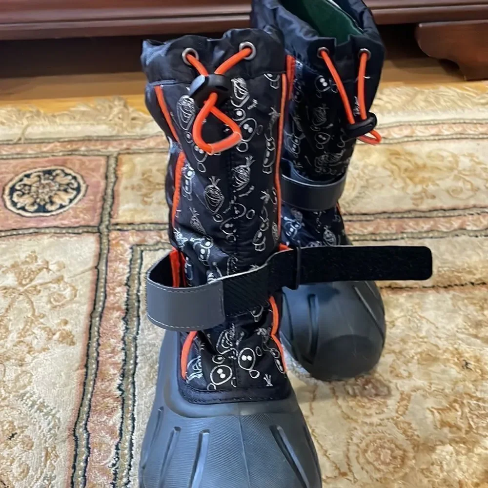 Sorel Flurry x Disney Frozen Olaf Warm Waterproof Big Girl Sz 6 Winter Snow Boot